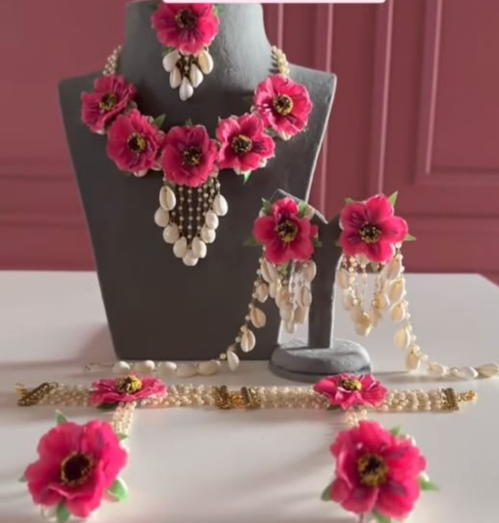 Pink floral kodi set