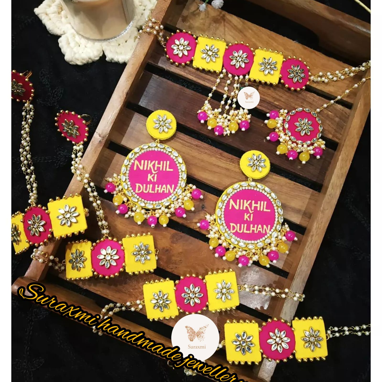 Kundan beads jewellery