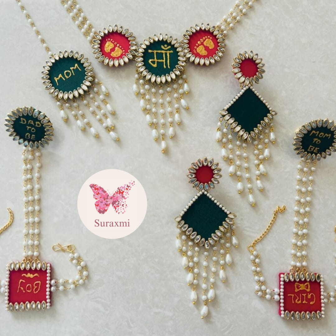 Baby shower jewellery