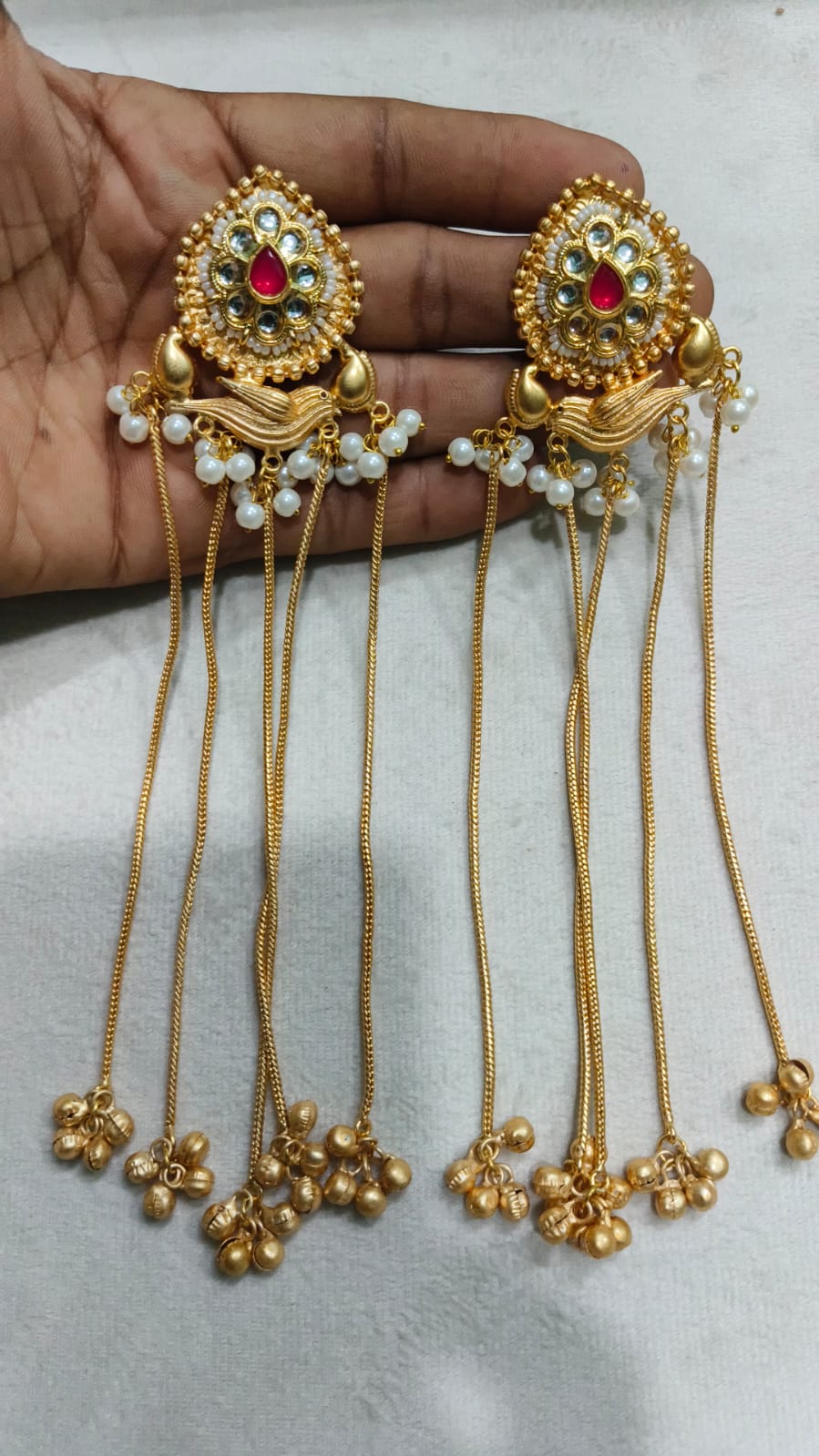 Kashmiri earrings Bells