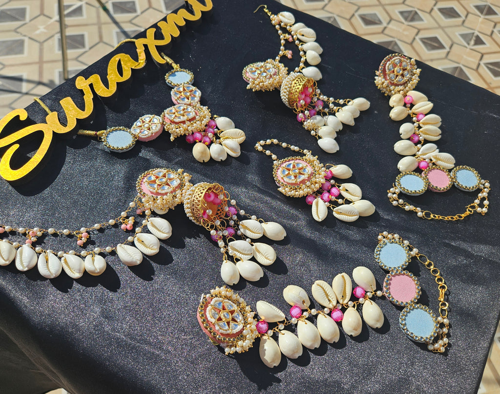 Kundan pearl jewellery