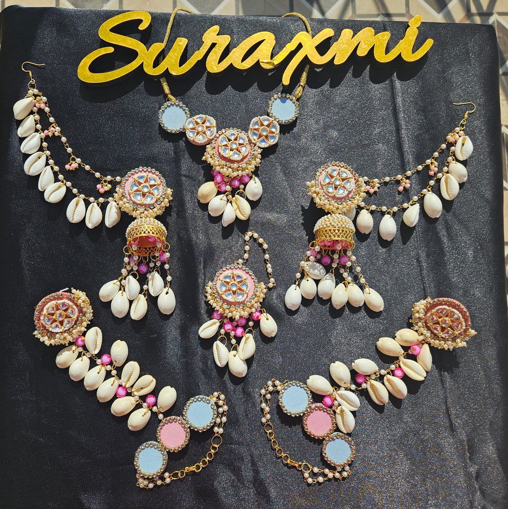 Kundan pearl jewellery
