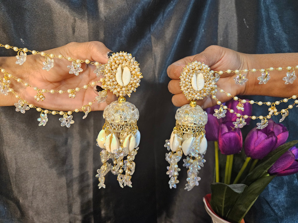 White pearl shell Earrings