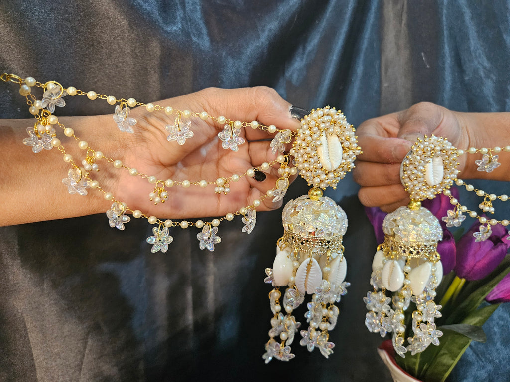 White pearl shell Earrings