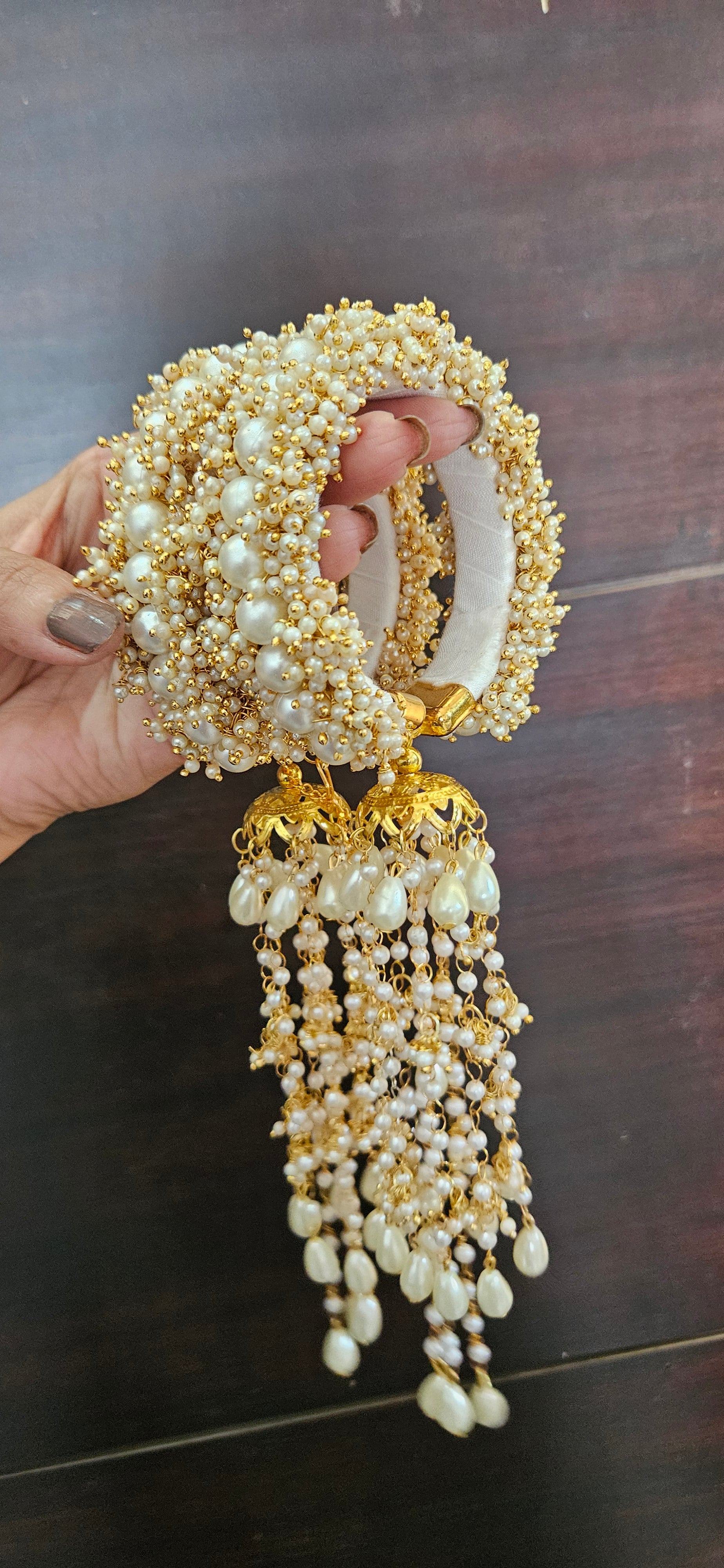 Pearl kada with kalire