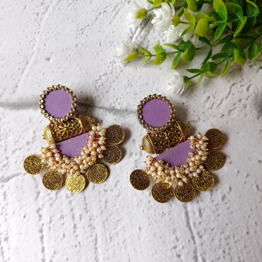 Coin earrings