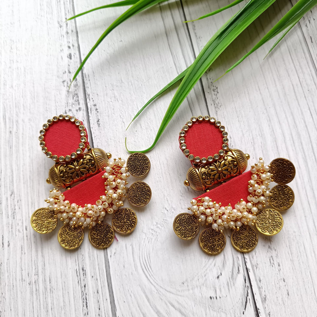 Coin earrings