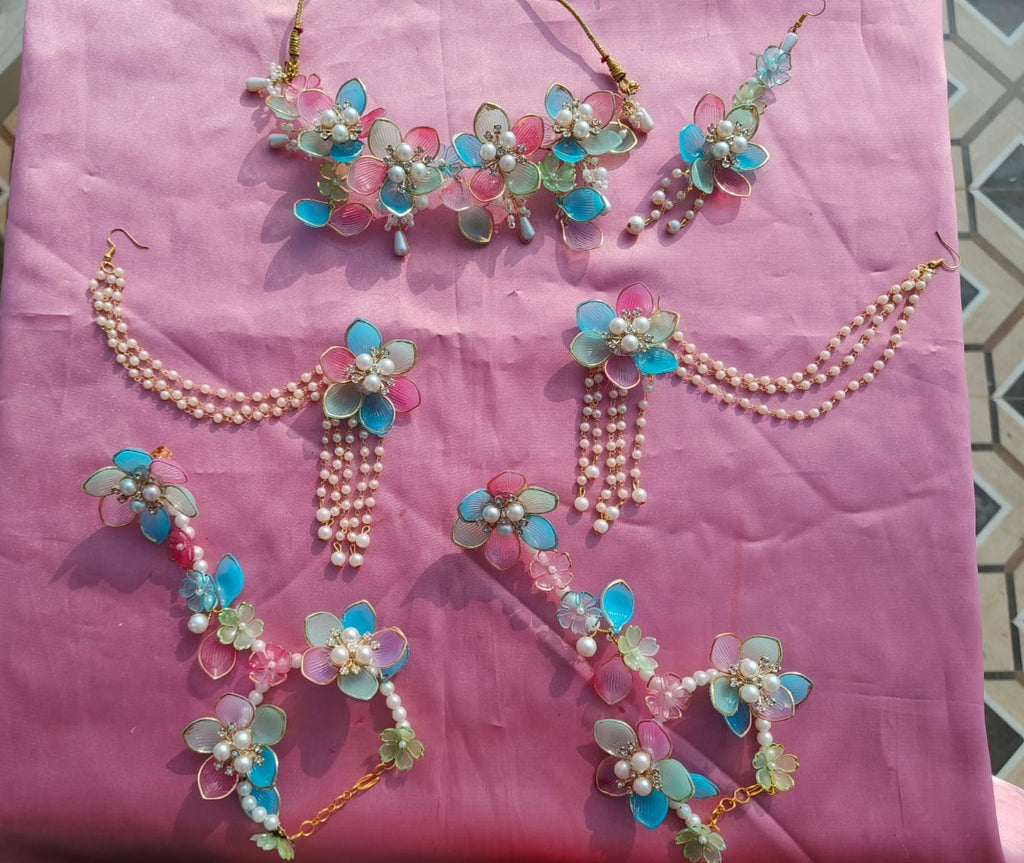 Leela Crystal beads jewellery
