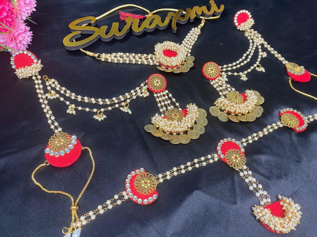 Red coin set