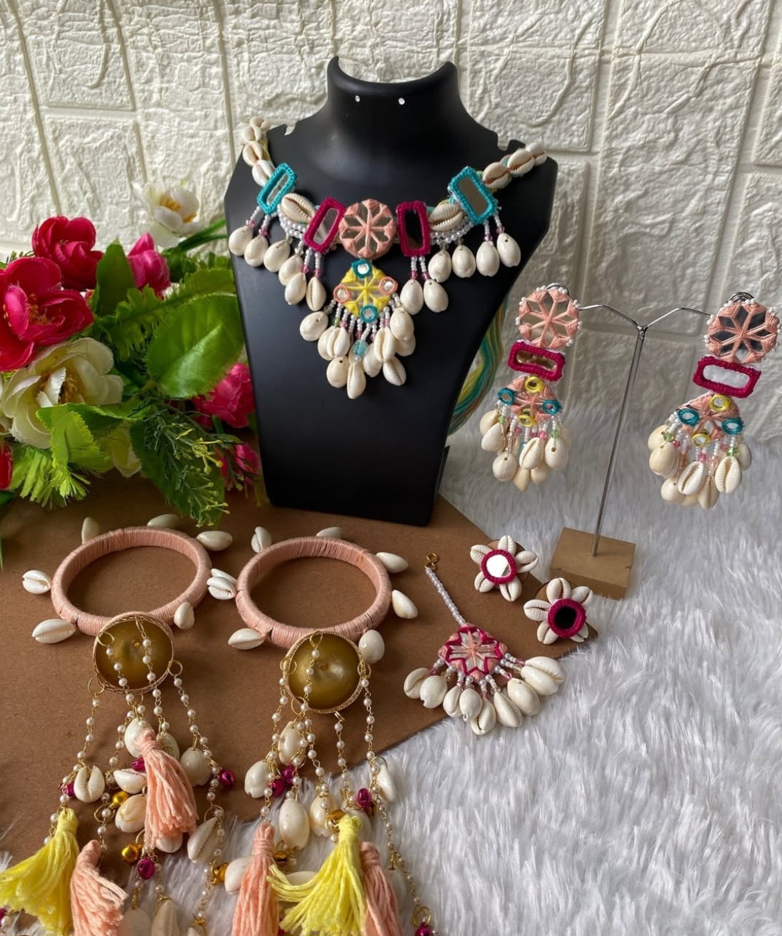 Mirror shell jewellery
