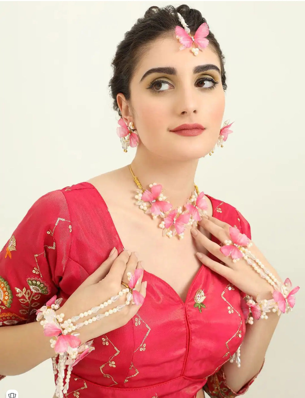 Butterfly jewellery