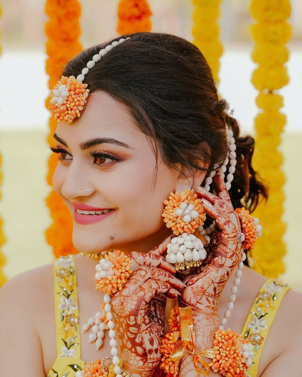 Morga floral jewellery