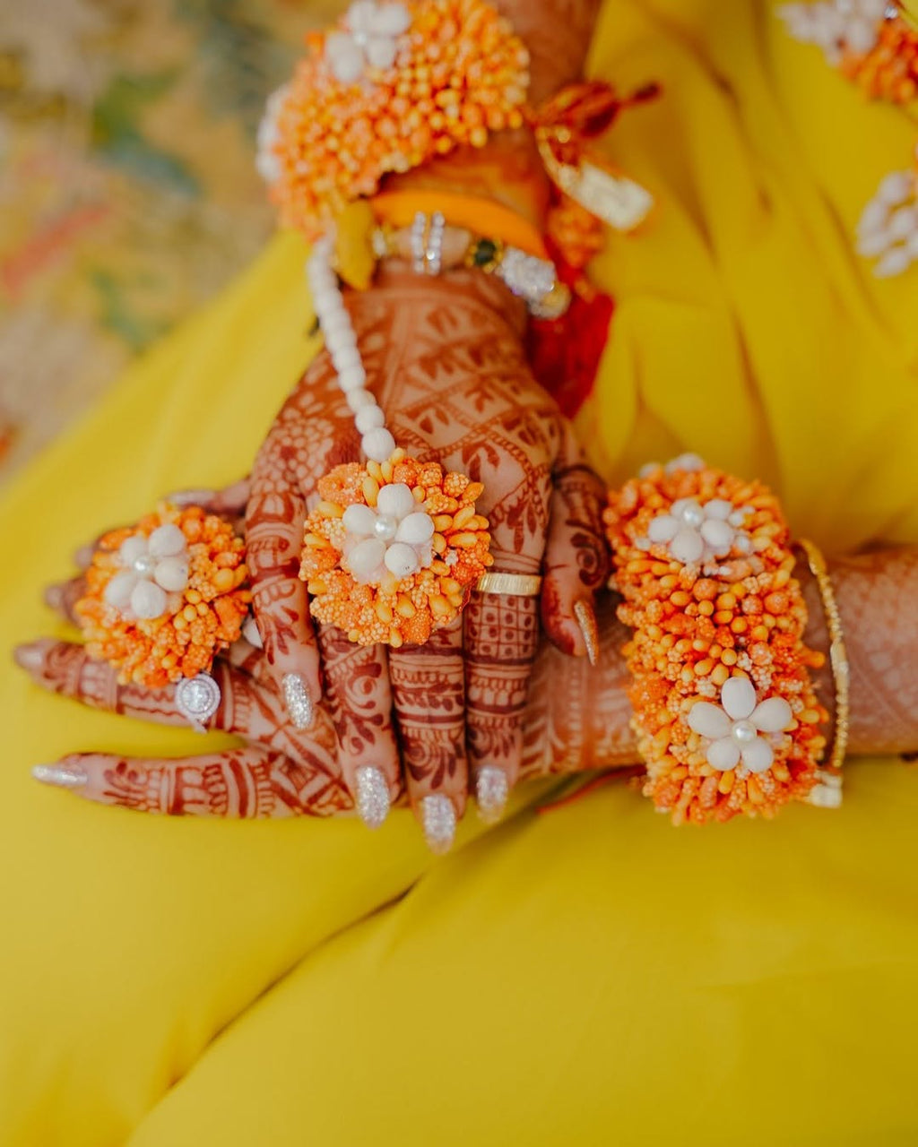 Morga floral jewellery