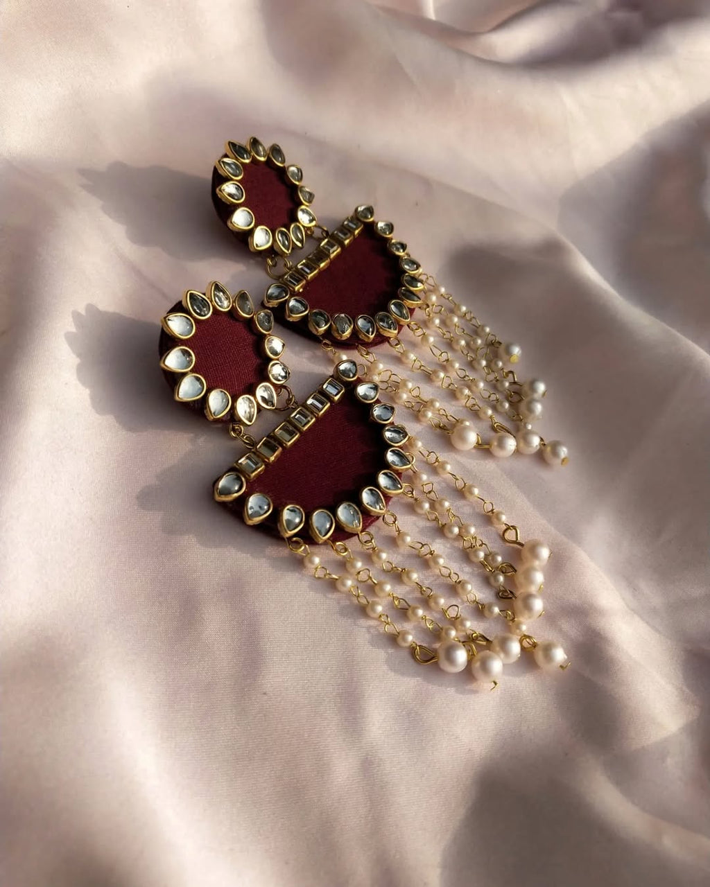 kundan & pearl Earrings