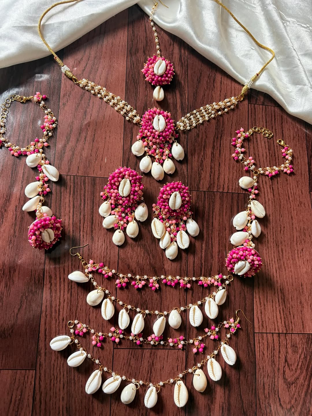 Pink baby pink beads