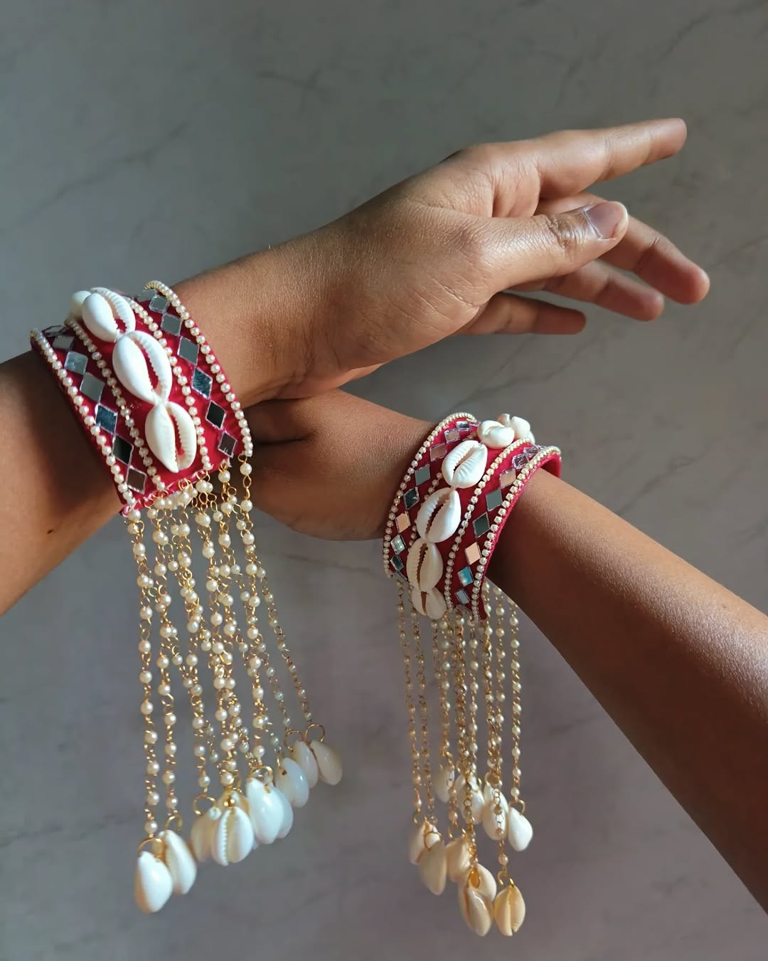 Red & shell kada kalire