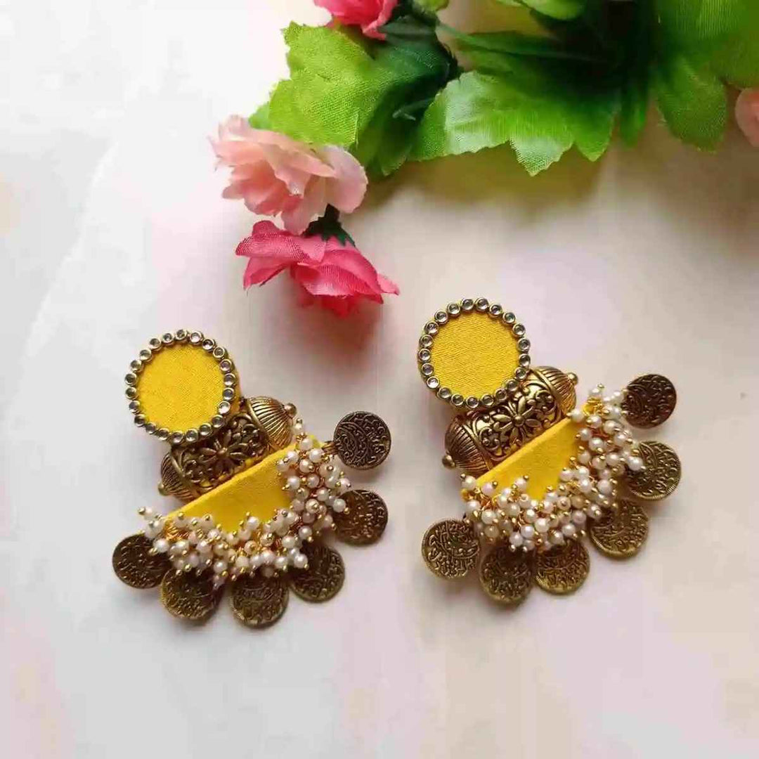 Coin earrings